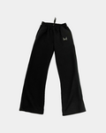 M Studios Essential Wide-Leg Track Pants
